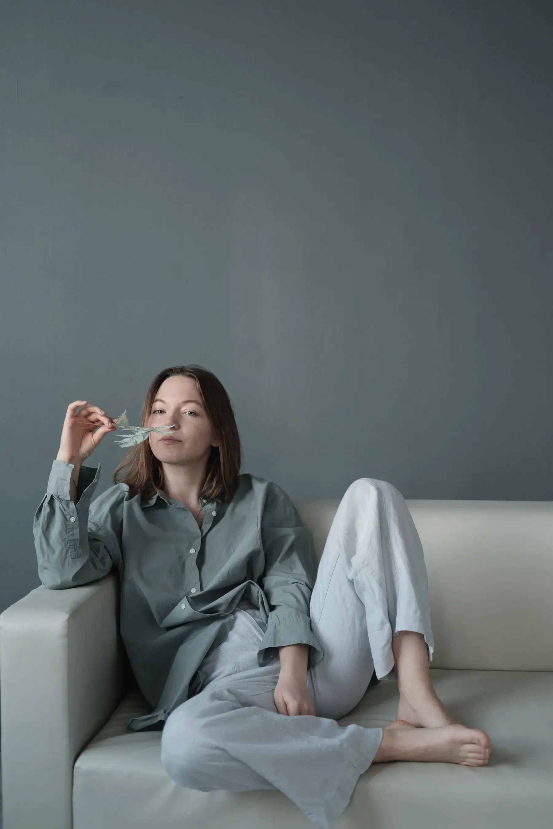 Sage Linen Shirt Co-ord